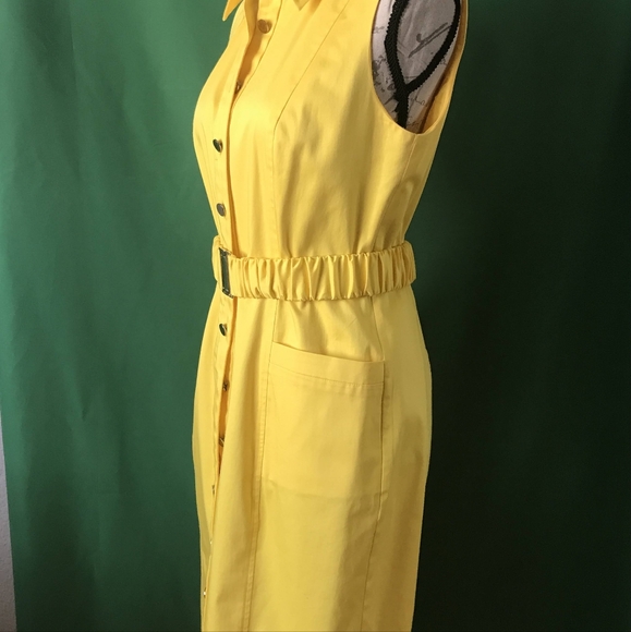 - Calvin Klein yellow dress - Picture 3 of 7